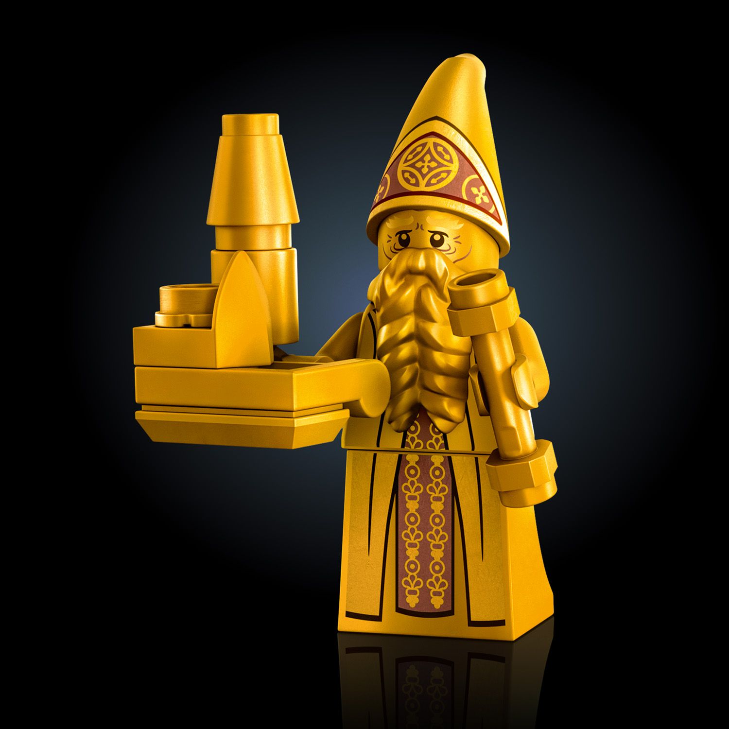 Súčasťou je&nbsp;minifigúrka sochy